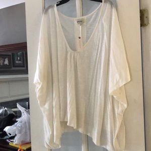 NWT Anthropologie oversized shirt